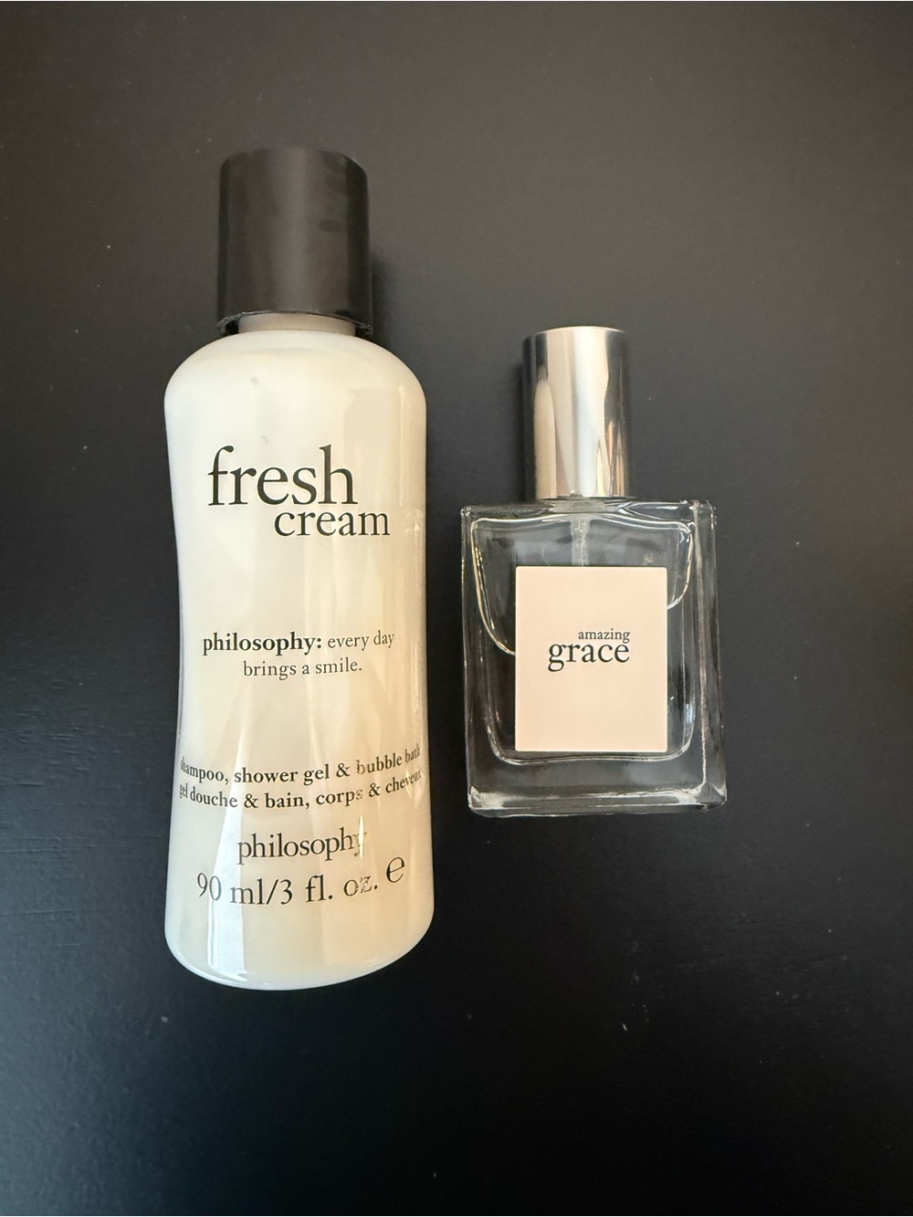 Philosophy Fresh Cream and Amazing Grace mini set
